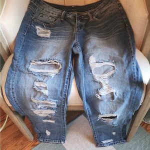 Natural Reflections Boyfriend Jeans Size 8